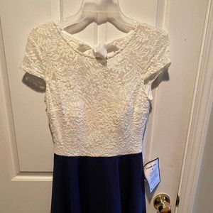 Lace bodice dress brand new with tags